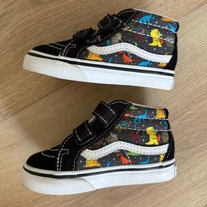 Toddler 5.5 Vans Dinosaur Sneakers